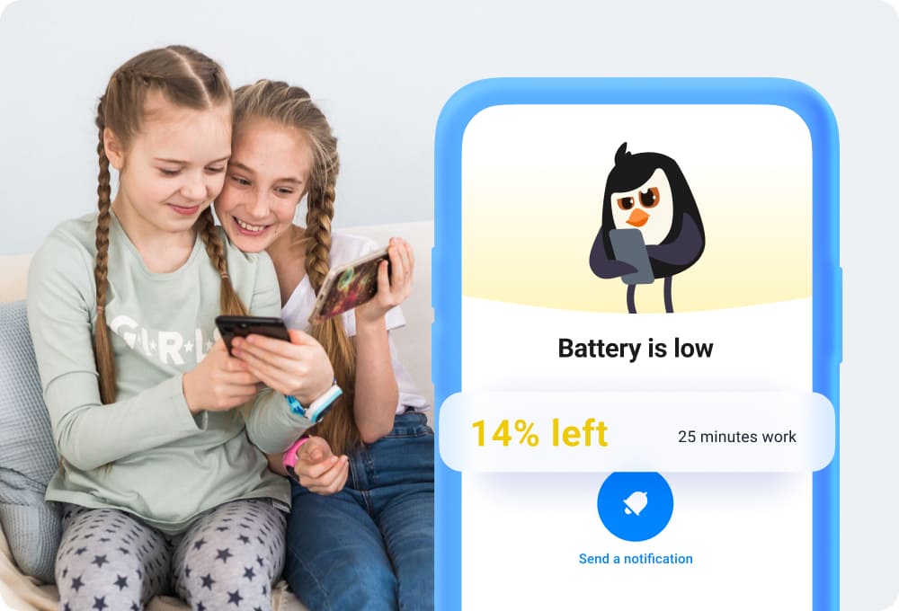 Receive Notifications When Your Child’s Phone Battery Is Low